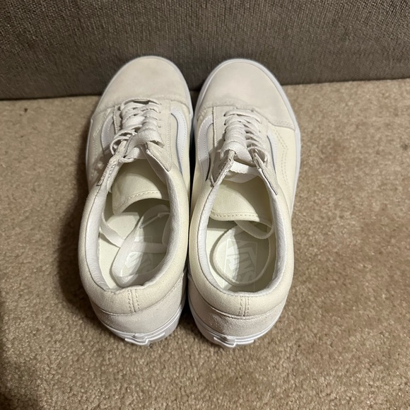 Vans Old Skool Stack Sneaker Cream Size 9 - Picture 4 of 8